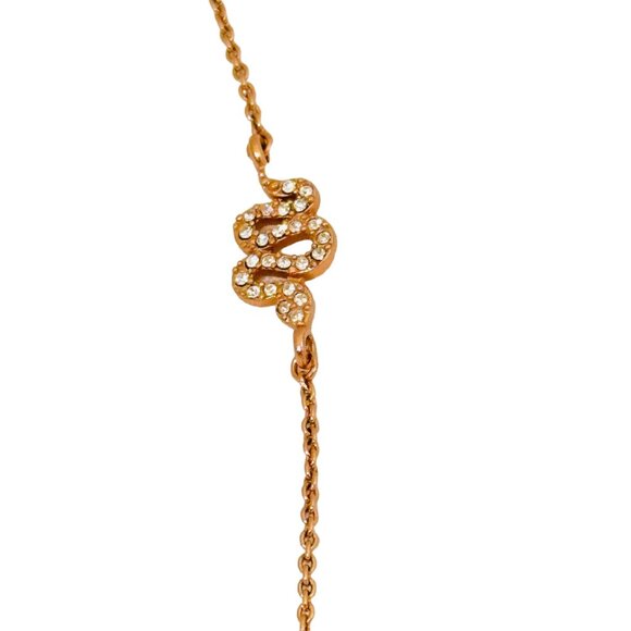 Stella and Dot Rose Gold "Sidewinder" Snake Necklace - Picture 5 of 8